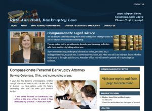 website design ruth ann hohl bankruptcy law