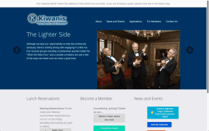 website design the kiwanis club of columbus