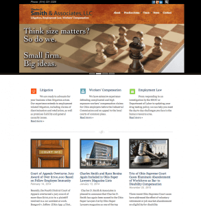 website design charles d smith associates