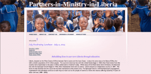 website design partners in ministry in liberia