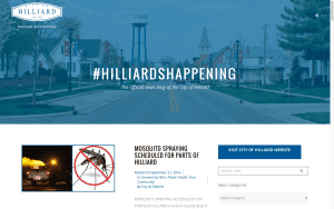 website design city of hilliard